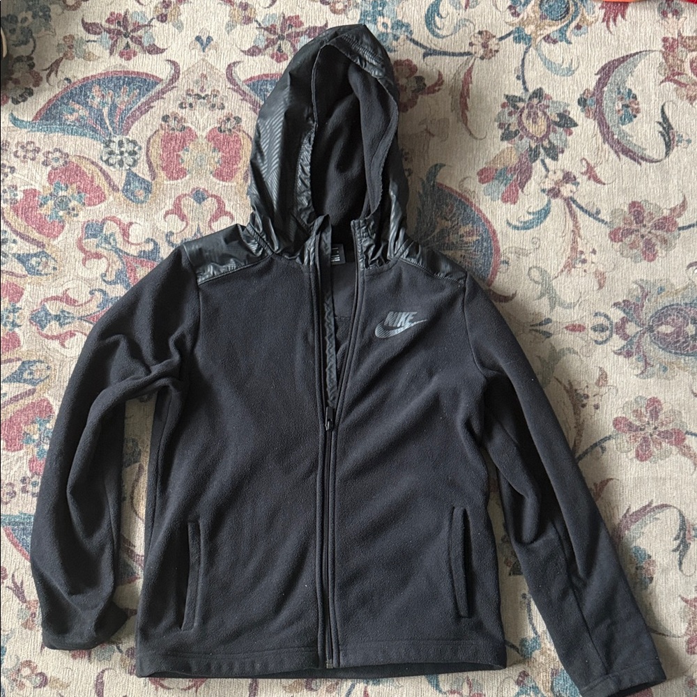Nike Black Fleece Full-Zip Hoodie